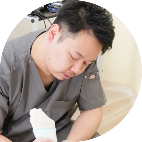 おおば接骨院 院長の大場恭平の写真